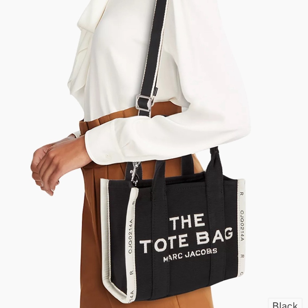 MARC JACOBS THE MEDIUM JACQUARD TOTE BAG